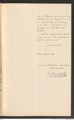 k.k. naturhistorisches Hofmuseum, Intendanzakten 1885-1896 (Hauer), Aktenzahl Z.273.d/1891, Seite 5